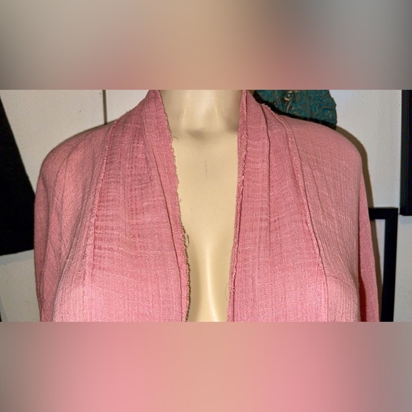 Free People One Azalea Kimono Dusty Rose XS/S - Picture 5 of 11